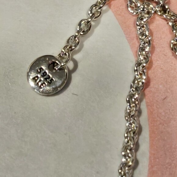 Authentic Pandora Sterling Silver *Retired * Regal Key Necklace 397676-90 -RARE - Picture 5 of 13